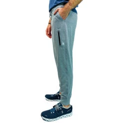 AO Apparel Men's Performance Tech Joggers -Patagonia Shop AOA007 alabama outdoors mens performance tech joggers grey side