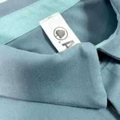 AO Apparel Men's Performance Tech Polo -Patagonia Shop AOA041 alabama outdoors performance tech polo heather blue ashes collar WEB