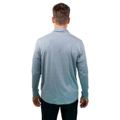 AO Apparel Men's Quarter-Zip Pullover -Patagonia Shop AOA048 alabama outdoors quarter zip back