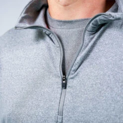 AO Apparel Men's Quarter-Zip Pullover -Patagonia Shop AOA048 alabama outdoors quarter zip neck