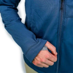 AO Apparel Men's Waffle Jacket -Patagonia Shop AOA050 alabama outdoors waffle jacket thumb loop