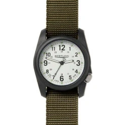 Bertucci DX3 Field Watch -Patagonia Shop DX3 Field Watch Stone Dial Olive Nylon Band 11049 NA