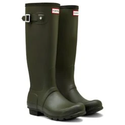 Hunter Boots Hunter Women's Original Tall Rain Boots -Patagonia Shop HUN004 DK 20OLIVE