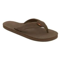Rainbow Single Layer Wide Strap Women's Sandals -Patagonia Shop S99304 EXPRESSO