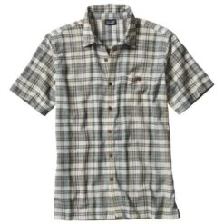 Patagonia Men's Short-Sleeve A/C Shirt -Patagonia Shop WBS16 52921 LDIG