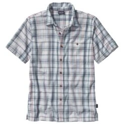 Patagonia Men's Short-Sleeve A/C Shirt -Patagonia Shop WBS16 52921 LTUB