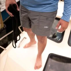 AFTCO Men's Original Fishing Shorts - 6" Inseam -Patagonia Shop aftco mens original fishing shorts lifestyle 1