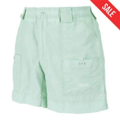 AFTCO Men's Original Long Fishing Shorts - 8" Inseam -Patagonia Shop aftco mens original fishing shorts moonstone sale