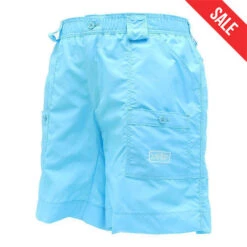 AFTCO Men's Original Long Fishing Shorts - 8" Inseam -Patagonia Shop aftco mens original fishing shorts turq new sale