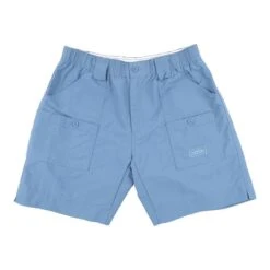 AFTCO Men's Original Long Fishing Shorts - 8" Inseam -Patagonia Shop aftco mens original long fishing shorts 8 inch air force blue