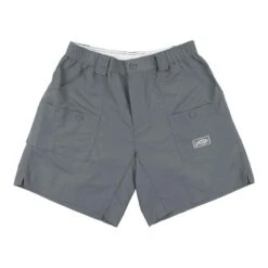 AFTCO Men's Original Long Fishing Shorts - 8" Inseam -Patagonia Shop aftco mens original long fishing shorts 8 inch charcoal