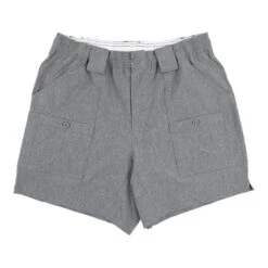 AFTCO Men's Stretch Original Fishing Shorts - 6" Inseam 9 AFTCO Men's Stretch Original Fishing Shorts - 6" Inseam -Patagonia Shop aftco mens stretch original fishing shorts 6 inch inseam charcoal heather