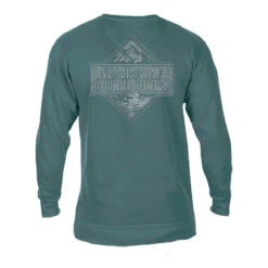 Alabama Outdoors 45th Anniversary Comfort Colors Sweatshirt -Patagonia Shop alabama outdoors 45th anniversary sweatshirt blue spruce