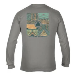 Patagonia Shop -Patagonia Shop alabama outdoors alabama scapes long sleeve comfort colors t shirt grey