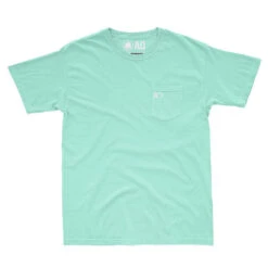 Alabama Outdoors Confluence Short Sleeve Pocket T -Patagonia Shop alabama outdoors apparel confluence pima cotton t shirt seafoam grid