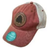 Alabama Outdoors Milbrook Leather Patch Trucker Hat