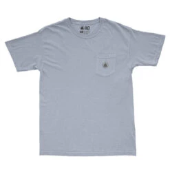 Alabama Outdoors Pima Cotton Embroidered Coin Short-Sleeve Pocket T-Shirt 6 Alabama Outdoors Pima Cotton Embroidered Coin Short-Sleeve Pocket T-Shirt -Patagonia Shop alabama outdoors apparel pima cotton embroidered pocket t shirt sky blue grid