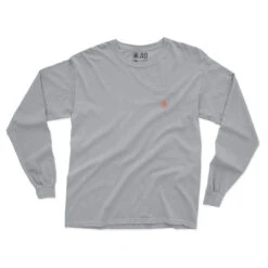 Alabama Outdoors Pima Cotton Embroidery Coin Long-Sleeve Pocket T-Shirt -Patagonia Shop alabama outdoors apparel pima cotton embroidered t shirt gravel grey grid