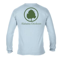 Alabama Outdoors Comfort Colors Long-Sleeve Pocket T-Shirt -Patagonia Shop alabama outdoors comfort colors long sleeve pocket t shirt chambray green grid