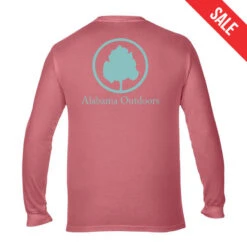Alabama Outdoors Comfort Colors Long-Sleeve Pocket T-Shirt -Patagonia Shop alabama outdoors comfort colors long sleeve t shirt watermelon mint