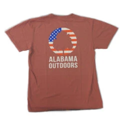 Alabama Outdoors Flag Comfort Colors Short-Sleeve T-Shirt 18 Alabama Outdoors Flag Comfort Colors Short-Sleeve T-Shirt -Patagonia Shop alabama outdoors flag logo comfort colors t shirt cumin