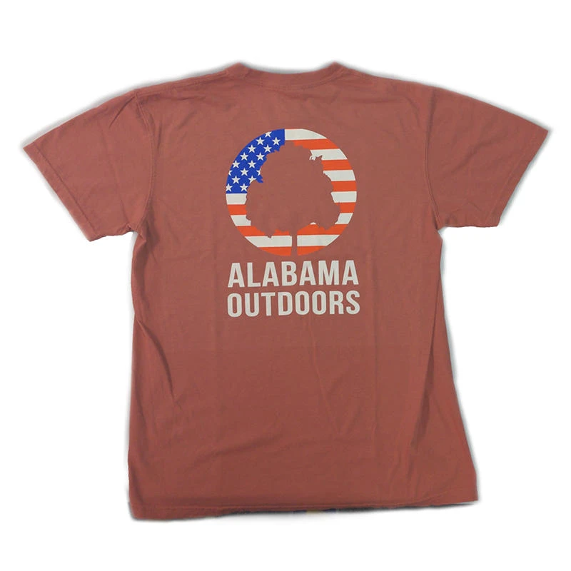 Alabama Outdoors Flag Comfort Colors Short-Sleeve T-Shirt 9 Alabama Outdoors Flag Comfort Colors Short-Sleeve T-Shirt - Image 9