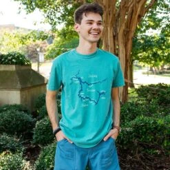 Alabama Outdoors Tennessee River Comfort Colors Short-Sleeve T-Shirt -Patagonia Shop alabama outdoors florence tennessee river tshirt