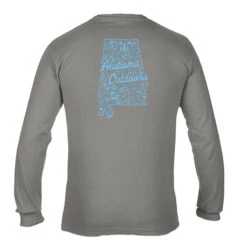 Patagonia Shop 23 Alabama Outdoors 2021 Holiday Promo Comfort Colors Long-Sleeve T-Shirt