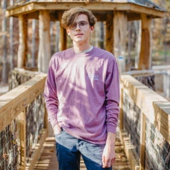 Alabama Outdoors 2021 Holiday Promo Comfort Colors Long-Sleeve T-Shirt -Patagonia Shop alabama outdoors holiday promo long shirt detail 4