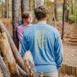Alabama Outdoors 2021 Holiday Promo Comfort Colors Long-Sleeve T-Shirt -Patagonia Shop alabama outdoors holiday promo long shirt detail 5