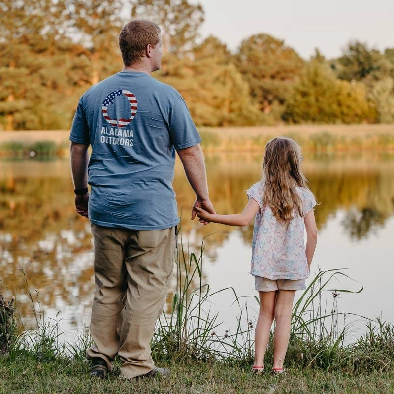 Alabama Outdoors Flag Comfort Colors Short-Sleeve T-Shirt 8 Alabama Outdoors Flag Comfort Colors Short-Sleeve T-Shirt - Image 8