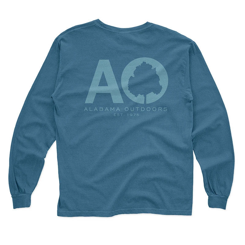 Alabama Outdoors Pima Cotton Legacy Long-Sleeve Pocket T-Shirt 9 Alabama Outdoors Pima Cotton Legacy Long-Sleeve Pocket T-Shirt - Image 9