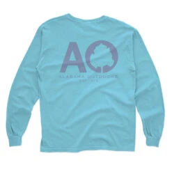 Alabama Outdoors Pima Cotton Legacy Long-Sleeve Pocket T-Shirt 13 Alabama Outdoors Pima Cotton Legacy Long-Sleeve Pocket T-Shirt -Patagonia Shop alabama outdoors pima cotton original logo light blue grid