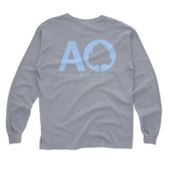 Alabama Outdoors Pima Cotton Legacy Long-Sleeve Pocket T-Shirt 14 Alabama Outdoors Pima Cotton Legacy Long-Sleeve Pocket T-Shirt -Patagonia Shop alabama outdoors pima cotton original logo light grey grid