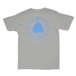 Alabama Outdoors Pima Cotton Record Logo Short-Sleeve Pocket T-Shirt 8 Alabama Outdoors Pima Cotton Record Logo Short-Sleeve Pocket T-Shirt -Patagonia Shop alabama outdoors pima cotton records logo short sleeve pocket tee sky blue grey grid