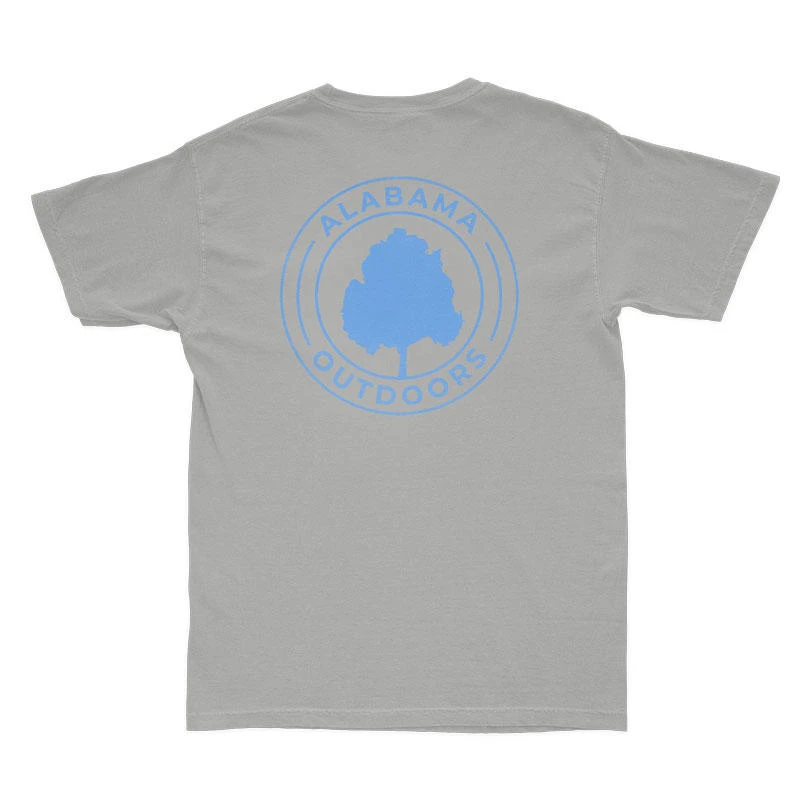 Alabama Outdoors Pima Cotton Record Logo Short-Sleeve Pocket T-Shirt 3 Alabama Outdoors Pima Cotton Record Logo Short-Sleeve Pocket T-Shirt - Image 3