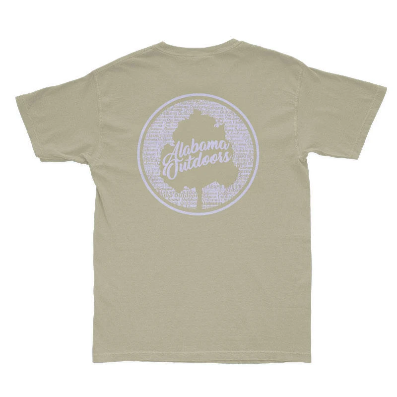 Alabama Outdoors Pima Cotton Scripts Short-Sleeve Pocket T-Shirt 3 Alabama Outdoors Pima Cotton Scripts Short-Sleeve Pocket T-Shirt - Image 3