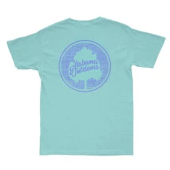 Alabama Outdoors Pima Cotton Scripts Short-Sleeve Pocket T-Shirt 7 Alabama Outdoors Pima Cotton Scripts Short-Sleeve Pocket T-Shirt -Patagonia Shop alabama outdoors pima cotton short sleeve script t shirt sky blue blue grid