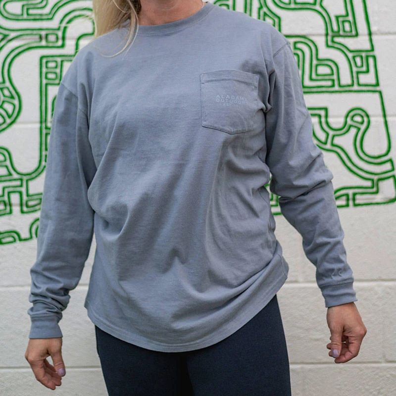 Alabama Outdoors Pima Cotton Legacy Long-Sleeve Pocket T-Shirt 1 Alabama Outdoors Pima Cotton Legacy Long-Sleeve Pocket T-Shirt
