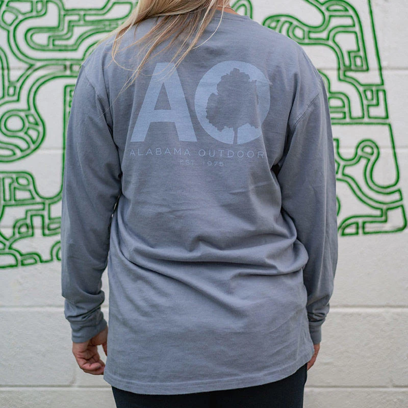 Alabama Outdoors Pima Cotton Legacy Long-Sleeve Pocket T-Shirt 2 Alabama Outdoors Pima Cotton Legacy Long-Sleeve Pocket T-Shirt - Image 2