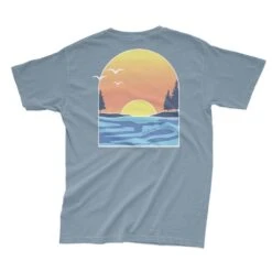 Alabama Outdoors Sunset Comfort Colors Short-Sleeve T-Shirt -Patagonia Shop alabama outdoors sunset comfort colors t shirt ice blue grid