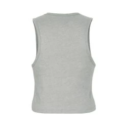 AO Next Level Women's Cropped Tank -Patagonia Shop ao apparel womens cropped tank grey back