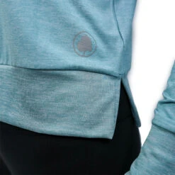 AO Apparel Women's Crewneck Sweatshirt -Patagonia Shop aoa womens crewneck sweatshirt blue 2