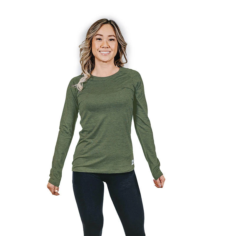 AO Apparel Women's Tech Long-Sleeve Shirt 2 AO Apparel Women's Tech Long-Sleeve Shirt - Image 2