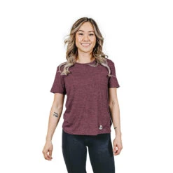 AO Apparel Women's Tech Short-Sleeve Shirt -Patagonia Shop aoa womens tech shirt windsor wine grid