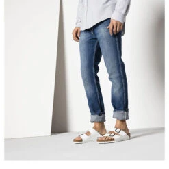 Birkenstock Arizona Unisex White Sandals -Patagonia Shop birkenstock arizona white sandals 20white 20jesus 20shoes 20on 20a 20bro