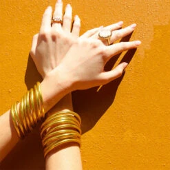 Budhagirl All Weather Bangles Serenity Prayer 9 Count -Patagonia Shop buddhagirl all weather bangles serenity prayer 4