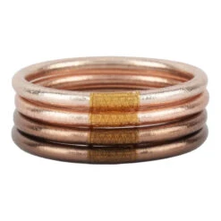 Budhagirl All Weather Bangles Serenity Prayer 4 Count -Patagonia Shop budhagirl all weather bangles serenity prayer 4 count fawn