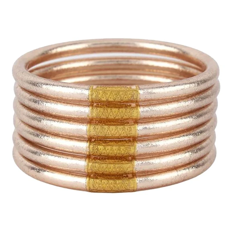 Budhagirl All Weather Bangles Serenity Prayer 6 Count 1 Budhagirl All Weather Bangles Serenity Prayer 6 Count