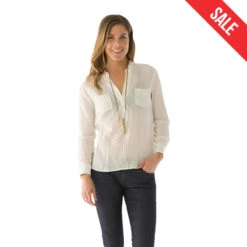 Carve Designs Women's Dylan Gauze Shirt -Patagonia Shop carve designs womens dylan gauze shirt white